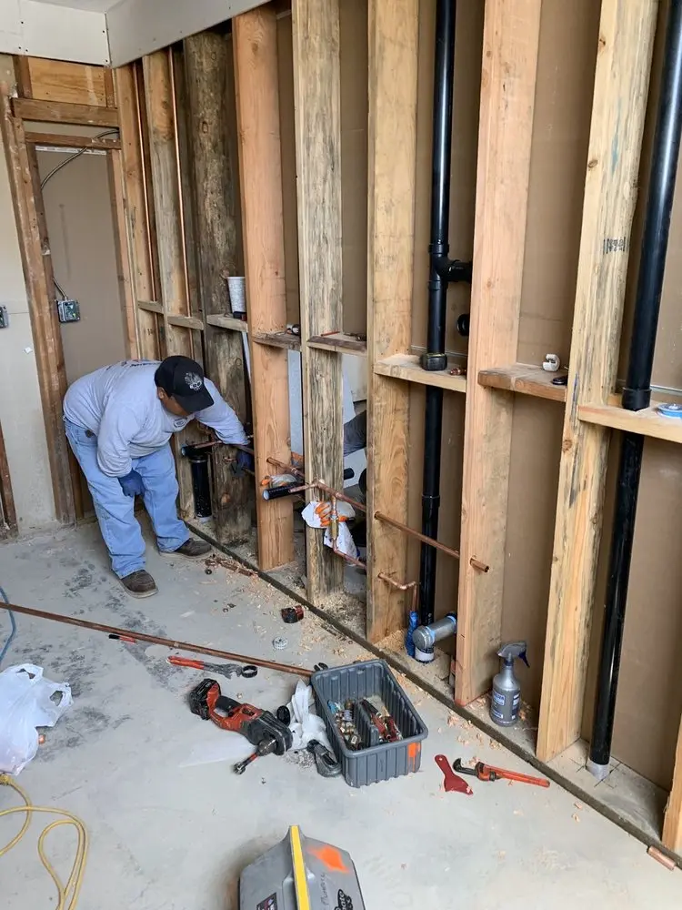 Commercial rough-in plumbing for Gas Line Repair in Vidalia